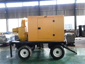 Groupe électrogène à châssis ouvert avec pompe à eau, moteur Weifang ZH4100ZP, 30KW 36KVA, triphasé, démarrage 12V, 1800 tr/min, 50/60Hz - Product Image 2