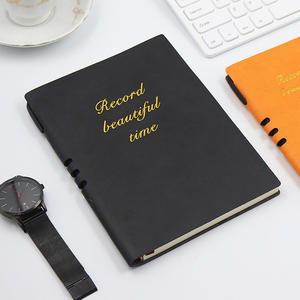 สมุดโน้ตปกหนังแข็งแบบกำหนดเอง A5 สำหรับนักเรียน ใช้ในสำนักงานธุรกิจ ไดอารี่ส่วนตัว สมุดบันทึกสีตามสั่ง - Product Image 3