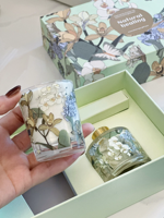 Difusor de Aromaterapia Botánica de Lujo Personalizado, Juego de Regalo de Velas Aromáticas, Cera de Soja Natural Ecológica, Decoración Navideña para el Hogar