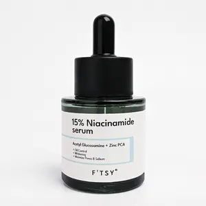 Koreanische Haut-Aufhellungs-Gesichtsessenz-Ampullen Eigenmarke 15 Arbutin Vitamin C Gesicht 15% Niazinamid-Serum