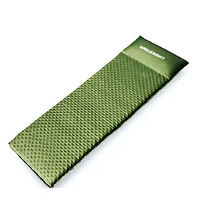 Super Confortevole 2 centimetri di Spessore Campeggio autogonfiante Sleeping Pad con Built-in Cuscino di Campeggio Esterna Auto-gonfiare Mat Aria