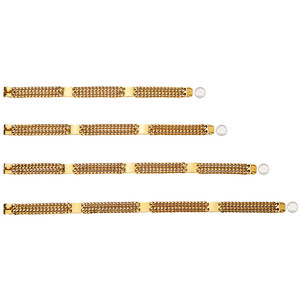 <span class=keywords><strong>Collar</strong></span> cadena de eslabones de acero inoxidable para perro, cadena de eslabones de identificación, oro personalizado, doble personalizado, Miami, 24mm - Product Image 6