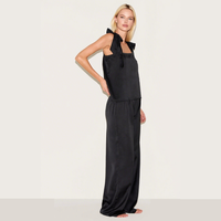 Ensemble pyjama élégant Beefey, nouveau design, de haute qualité, avec un ruban envoûtant, camisole et pantalon pour femmes, pour le printemps et l'été
