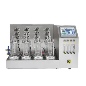 INNOVA Bacterial Fermentation Tank 0.2~50L Benchtop Multiple Bioreactor with Borosilicate Glass Vessel