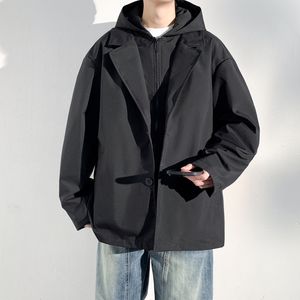 Chaqueta con Logotipo Personalizado, Chaqueta para Hombre, Nueva, Juvenil, con Capucha, para las Fiestas de Primavera 2025, Dos Chaquetas Joker Modernas y Casuales, Populares - Product Image 3