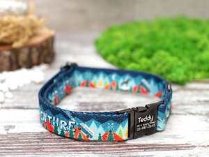 Collar de Perro Personalizado de Terciopelo Sólido con Hebilla Metálica Grabada y Decoración de Lazo, Tamaños Pequeño/Mediano/Grande para Perros Hembra y Macho - Product Image 6