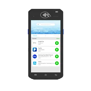 Aisino A80 Mini Quad-Core Touchscreen Kassierer Handheld 4G NFC Pos Terminal Offline Pos Maschine Zahlungs maschine