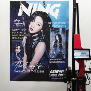 Imprimante murale UV double mode MK01 avec système de rail à roues, câble à ressort et connexion <span class=keywords><strong>rapide</strong></span>, pour intérieur et extérieur, certifiée CE - Product Image 4