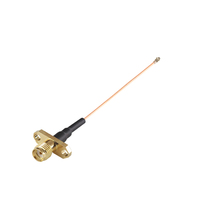 Câble coaxial RF de haute qualité, pigtail micro coaxial SMA MMCX, jumper, prix d'usine OEM ODM, vente en gros