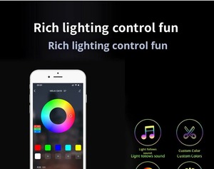 ชุดไฟ LED ซิลิโคนนีออน RGB 5V แบบยืดหยุ่น ควบคุมผ่านแอป Bluetooth ปรับสีได้ตามต้องการ กันน้ำระดับ IP67 เหมาะสำหรับตกแต่งไฟบรรยากาศสำหรับเล่นเกม - Product Image 5