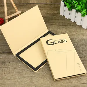 Emballage en papier personnalisé pour téléphone portable, emballage en verre trempé, boîte de protection d'écran - Product Image 1