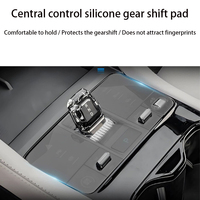 Tapis de protection en silicone pour console centrale BYD Song Plus 2023-2025 pour accessoires intérieurs DMI EV