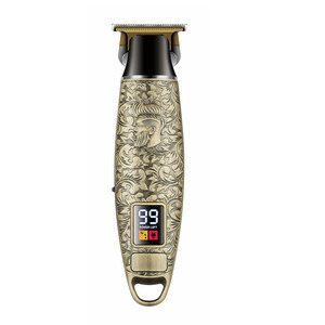 Tondeuse à cheveux électrique personnalisée Dragon, tondeuse à barbe rechargeable pour hommes, machine de coupe de cheveux LCD, rasoir de barbier - Product Image 2