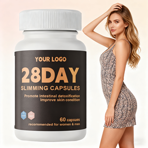 Phẳng bụng cai nghiện viên nang thiết lập cho đại tràng làm sạch giảm cân và đốt cháy chất béo tự nhiên cai nghiện Hỗ trợ bổ sung - Product Image 1