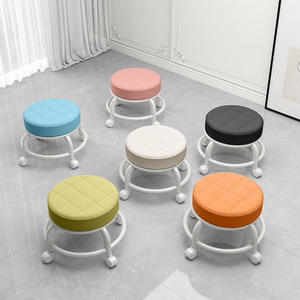 Petit tabouret poulie tabouret bas avec roue universelle tabouret d'apprentissage ménage paresseux patinage à roulettes beauté couture petite <span class=keywords><strong>chaise</strong></span> - Product Image 1
