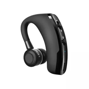 Grosir bluetooth sport headset iphone-V9 Earphone Bluetooth Bebas Genggam, Headphone Bisnis Panggilan Drive Earphone Olahraga untuk Iphone Samsung