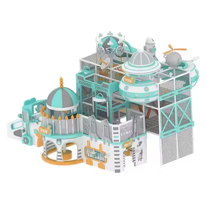 Pas cher personnalisé thème Toy Story balle fosse vilain château doux jouer toboggan et trampoline parc d'attractions enfant aire de jeux intérieure - Product Image 5