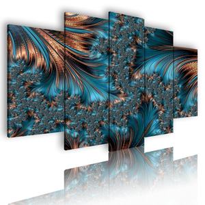 Décoration de restaurant, décor islamique, impression photo, papier peint de luxe nordique, peinture à l'huile de paysage urbain Pop Art, fresque murale d'arbre paysager - Product Image 3