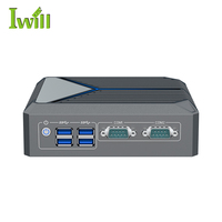 Mini PC Industrial Sin Ventilador N150, Computadora Integrada con DDR5, RS485, RS232 para Automatización
