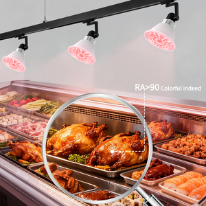 Vitrine LED commerciale intelligente 5000K WiFi télécommande CRI90 + éclairage de conservation frais pour viande légumes fruits de mer - Product Image 2