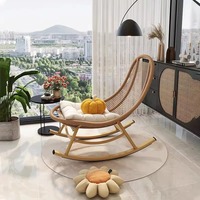 Fauteuil à bascule inclinable en métal, mobilier moderne pour la maison, adapté au balcon, à la cour, à la terrasse, pour adultes, pour le loisir