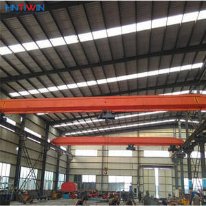 HNTIWIN Crane Overhead Berkualitas Tinggi dengan Double Hoist yang Dapat Disesuaikan, Kapasitas Angkat 10 ton + 10 ton, 20 ton + 5 ton, Dilengkapi Twin Hoist dan Remote Control - Product Image 5