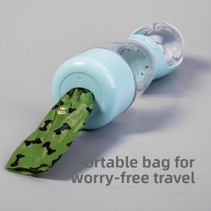 Bottiglia d'Acqua e Ciotola per Cibo 3-in-1 Portatile per Cani, Ciotola da Viaggio Antigoccia per <span class=keywords><strong>Bulldog</strong></span> Francesi e Cani di Taglia Media - Product Image 5