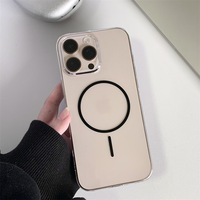 Funda Protectora Transparente para Teléfono con Carga Inalámbrica, Fabricada en PC Acrílico TPU de 1.5mm, para iPhone 13 14 15 16 Pro Max, en Oferta