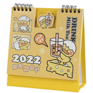 Mesa personalizada <span class=keywords><strong>2022</strong></span> con espiral, foto creativa, escritorio, página al día, impresión, <span class=keywords><strong>calendario</strong></span>, servicio, 365, venta al por mayor - Product Image 1