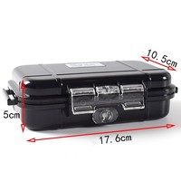 Boîte de rangement étanche en mousse ABS pour leurres de pêche à la mouche, avec inserts en mousse, pour petits leurres, facile à transporter, vente en gros