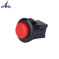 Saklar Tombol Tekan DS-510/511 OFF-(ON) ON-OFF Momentary 16MM dengan Terminal PCB 2-pin 1A 250VAC Pemasangan Panel Sekrup
