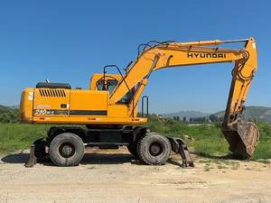 Excavatrice à roues d'occasion Hyundai 210w-7 en bon état Excavatrice à roues 210w-7 Excavatrice à roues Hyundai - Product Image 6