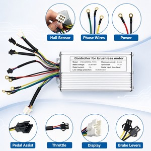 Kit de conversion de vélo électrique avec moteur à moyeu avant 48V 1000W, écran couleur LCD8S, compatible avec des roues de 20, 24, 26, 27.5, 28, 29 pouces et 700C, kit de vélo électrique <span class=keywords><strong>VTT</strong></span> - Product Image 2