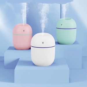 Minihumidificador de aire ultrasónico de 220ml, difusor de aceites esenciales con USB para el hogar y el coche, con lámpara LED de noche - Product Image 3