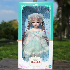 素敵な16cm人形ドレスアップ人形の服またはプリンセスキッズガールおもちゃ誕生日プレゼントLolBJD人形Muneca de nina princesa