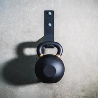 Support mural robuste pour kettlebells, équipement de gym à domicile, support de rangement pour kettlebells