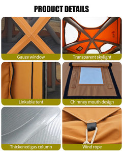 Shine <span class=keywords><strong>Master</strong></span> Personnalisable <span class=keywords><strong>Camping</strong></span> Tentes Abri Étanche Pop Up Tente Hémisphère Dôme Famille Boule Voiture Arrière Tente Sphérique - Product Image 3