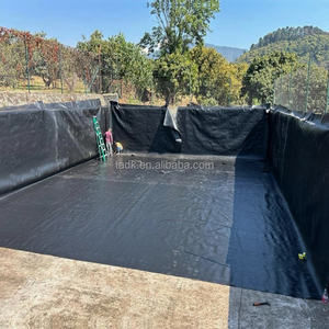 تخصيص أغشية بلاستيكية HDPE LDPE بسمك 1 مم لبطانة البرك، مقاومة للأشعة فوق البنفسجية والتآكل، غشاء أرضي للأسماك والروبيان وحمامات السباحة - Product Image 4