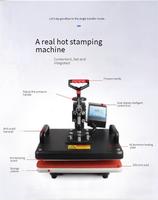 Machine de marquage à chaud multifonctionnelle dix-en-un