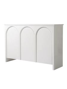 Armadi da soggiorno in legno bianco nordico credenza a Buffet Server portabottiglie Console Bar Cabinet mobili per la casa - Product Image 6