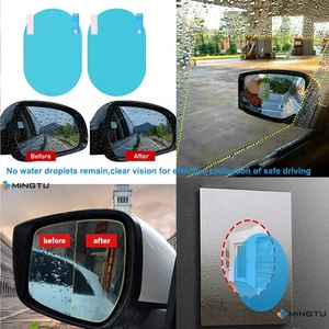 Mingtu HD โปร่งใสยานยนต์อุปกรณ์เสริมภายนอกป้องกันแสงสะท้อนป้องกันหมอกกันฝนฟิล์มสําหรับกระจกมองข้างรถ - Product Image 5