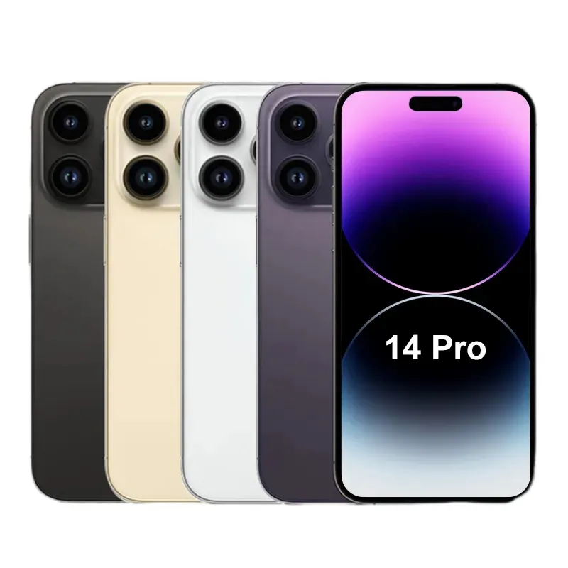 IPhone 14 Pro Max 13 pro max 12 pro携帯電話オリジナル中古携帯電話用Apple向けのスマートフォンロック解除