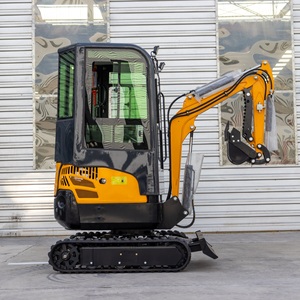 Mini-excavatrice insonorisée HT-13 de 1,3 tonne avec porte à double joint pour travaux de terrassement en milieu hospitalier, certifiée CE Euro <span class=keywords><strong>5</strong></span>, faible niveau sonore intérieur - Product Image 1