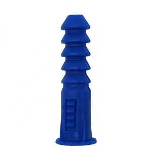 Anclaje de pared de plástico Elekh de alta calidad, tamaño 8x38mm, con tornillo de cabeza redonda, anclaje de tornillo - Product Image 5