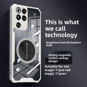Étui de téléphone à dissipation thermique pour Nubia <span class=keywords><strong>Neo</strong></span> <span class=keywords><strong>3</strong></span> <span class=keywords><strong>GT</strong></span> 2 5G, coque de protection en acrylique hautement transparente - Product Image 2