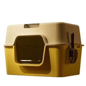 Extra <b>Large</b> Fully Enclosed Cat Litter <b>Box</b> Rectangle Odor Control For Adult Cats - Product Image 1