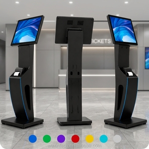 เครื่อง POS หน้าจอสัมผัสขนาด 27 นิ้ว ปรับแต่งได้ พร้อม NFC, SDK, เครื่องอ่านบาร์โ<span class=keywords><strong>ค</strong></span>้ด, สแกน<span class=keywords><strong>ค</strong></span>ิวอาร์โค้ด, พิมพ์ใบเสร็จ (ตู้บริการตนเอง) - Product Image 2