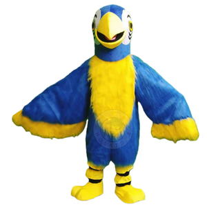 Costumes de mascotte de <span class=keywords><strong>perroquet</strong></span> <span class=keywords><strong>bleu</strong></span>-foncé de Hola/costumes de mascotte adaptés aux besoins du client - Product Image 1