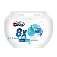 Deterjen Pod Aoci Qing Empat-dalam-Satu Aroma Segar Tahan Lama Multi-Efek untuk Pakaian, Delapan Kali Lebih Bersih, Kemasan Kotak 50%-80%
