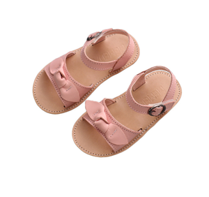 Sandalias de Verano para Niñas con Lazo y Logotipo Personalizado, Estilo Dulce, Zapatos para Niños, Sandalias Infantiles - Product Image 1